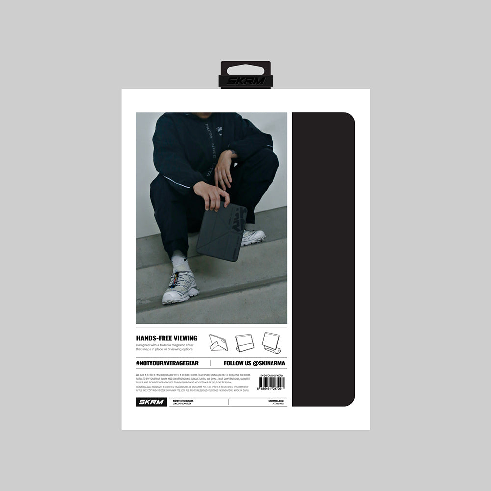 Skinarma iPad Mini 2021 (6.Nesil) Desenli Airbag Tasarımlı Standlı Spunk Kılıf Skinarma iPad Mini 2021 (6.Nesil) Desenli Airbag Tasarımlı Standlı Spunk Kılıf
